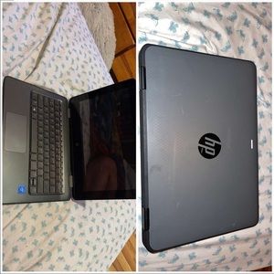 Hp lap top color grey